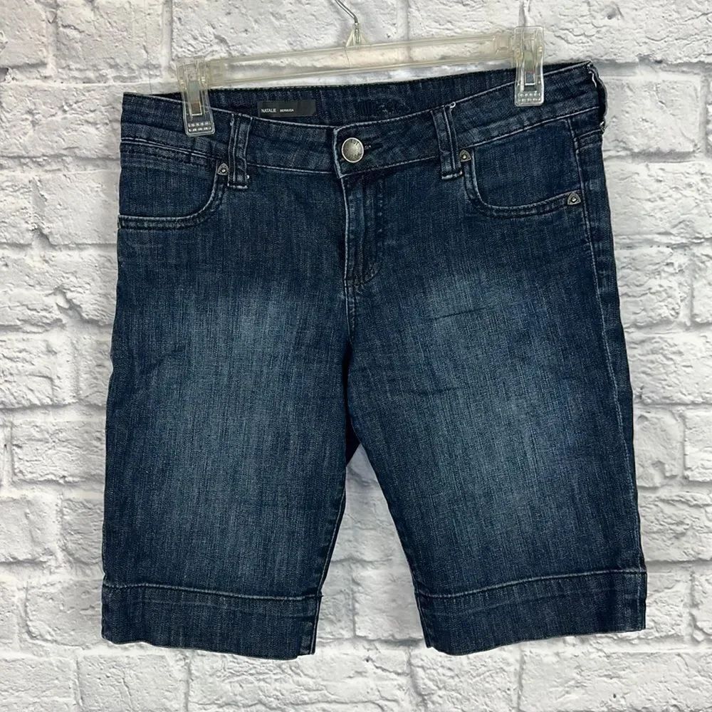 KUT from the Kloth Women's Natalie Denim Bermuda Jean Shorts Size 4
